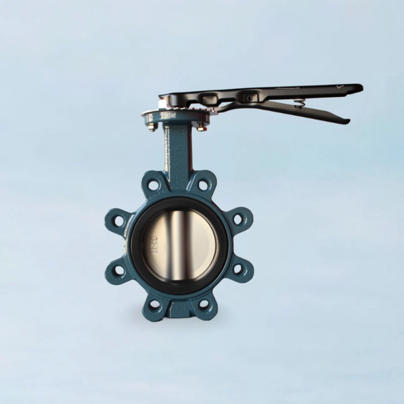 Carbon Steel Lug Butterfly Valve - Lever