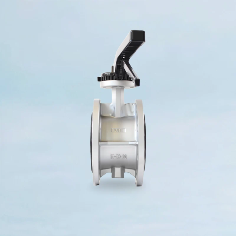 China Double Flange Butterfly Valve