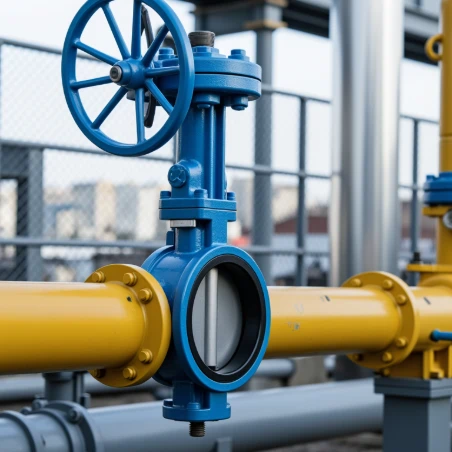 Butterfly Valve with Locking Handle