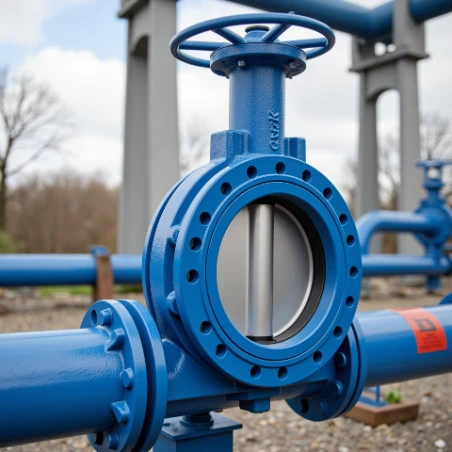 Hand Lever Operated Butterfly Valve