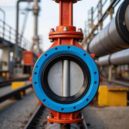 Butterfly Valve with Worm Gear