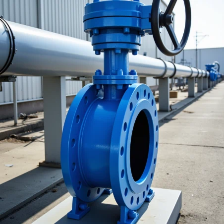Worm Gear Operated Butterfly Valve