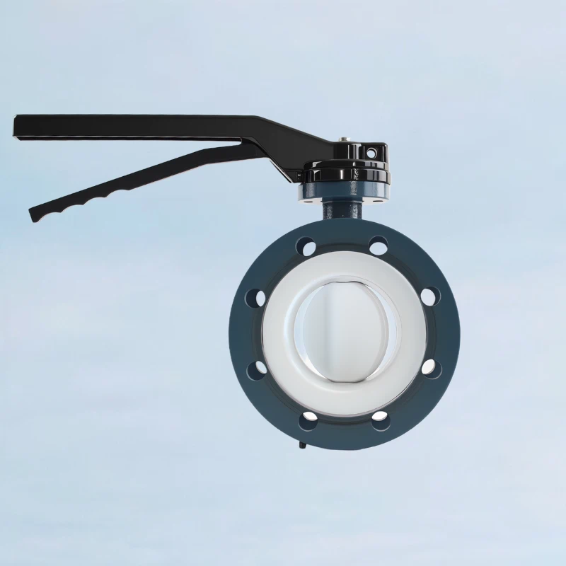 High Quality Double Flange Butterfly Valve