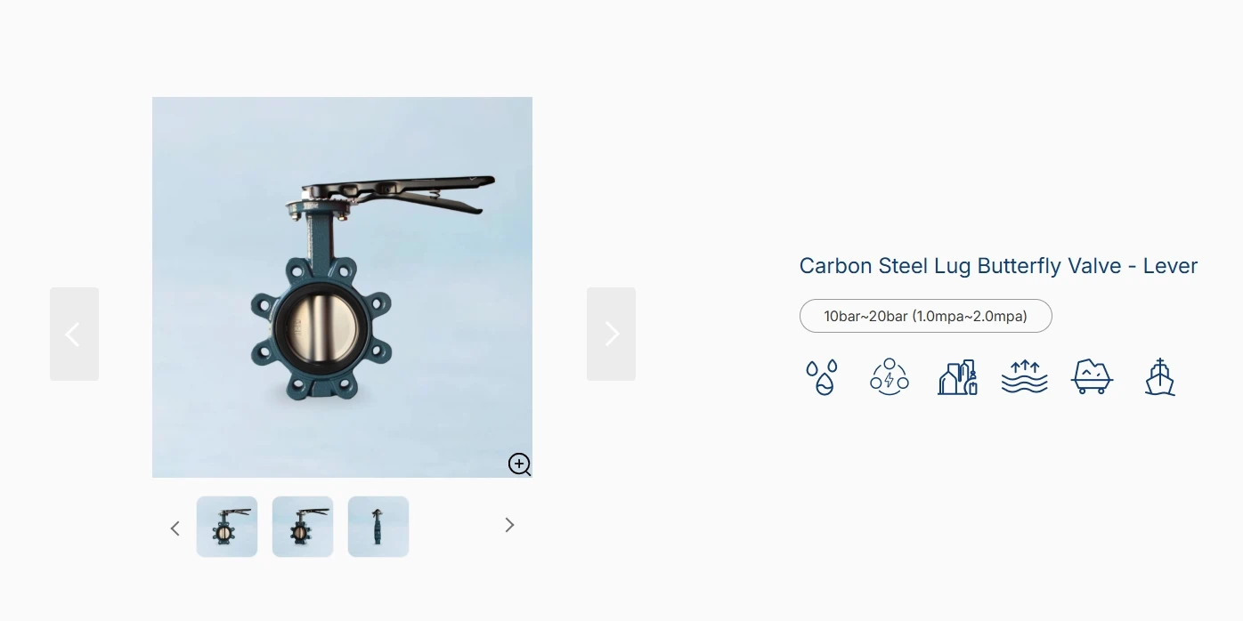 China Lug Butterfly Valve