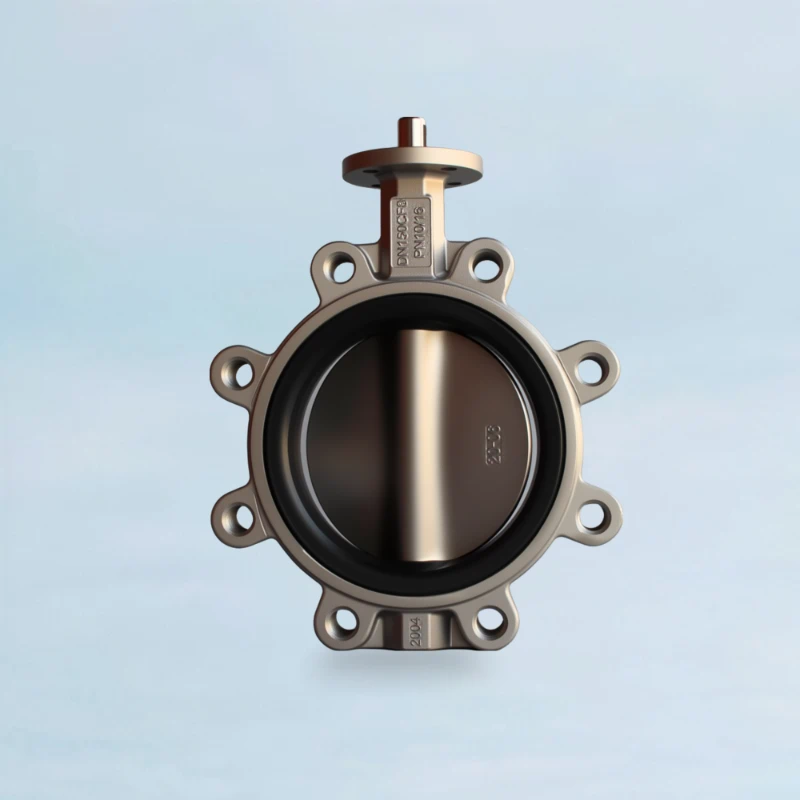Stainless Steel Lug Butterfly Valve - Bare Stem