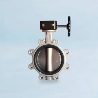 Stainless Steel Lug Butterfly Valve with Worm Gear