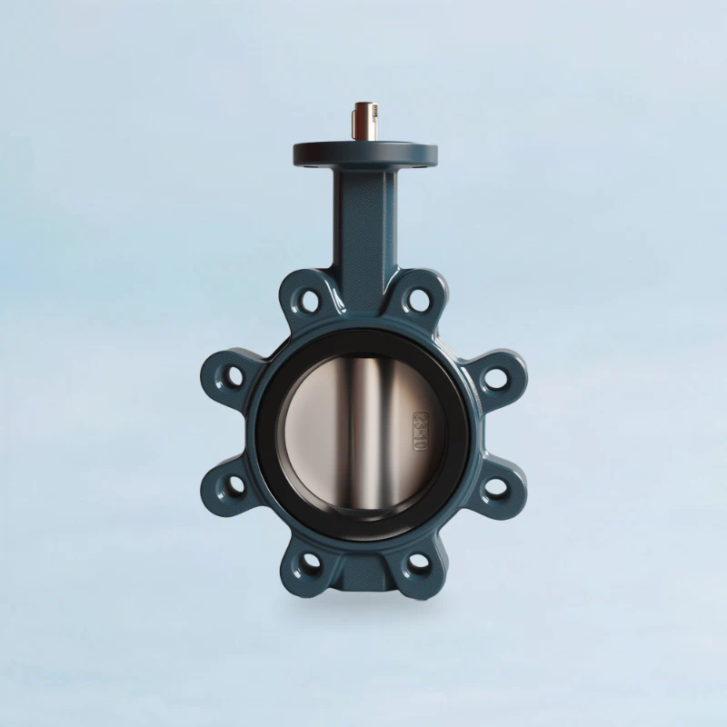 Carbon Steel Lug Butterfly Valve - Bare Stem