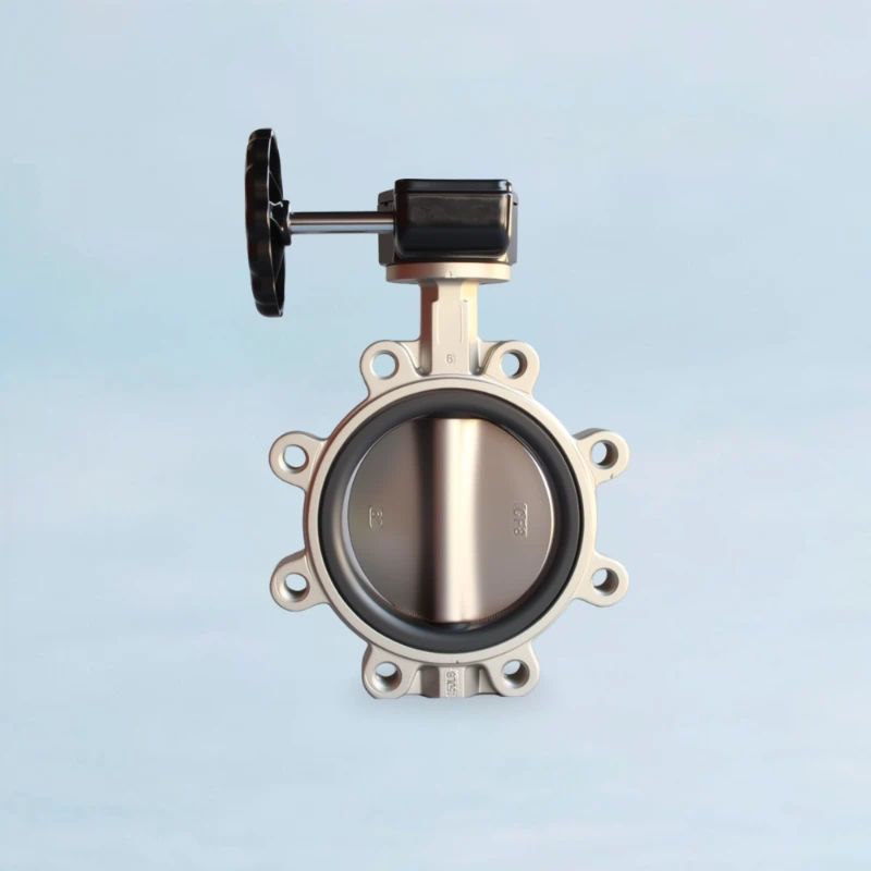 Butterfly Valve with Worm Gear