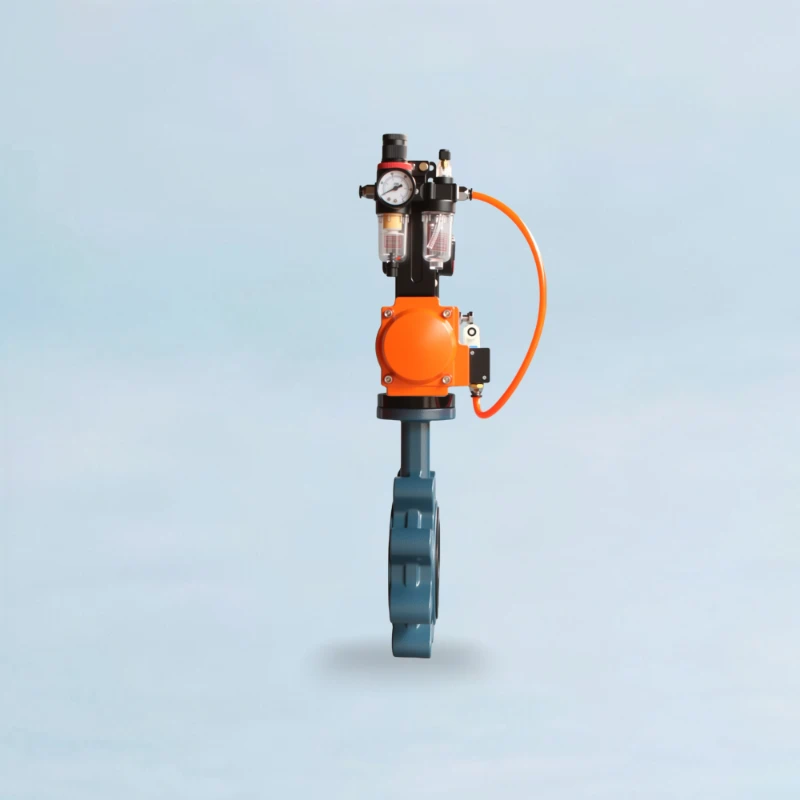 Actuated Butterfly Valve