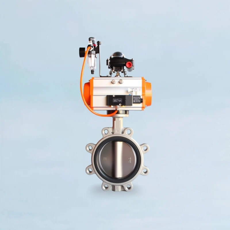 Stainless Steel Lug Butterfly Valve - Pneumatic