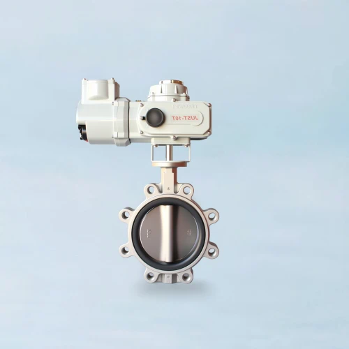 Precision machined lug type butterfly valve