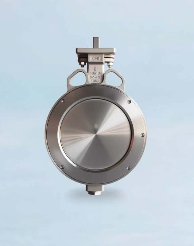 Valves controlling flow in a water treatment process area