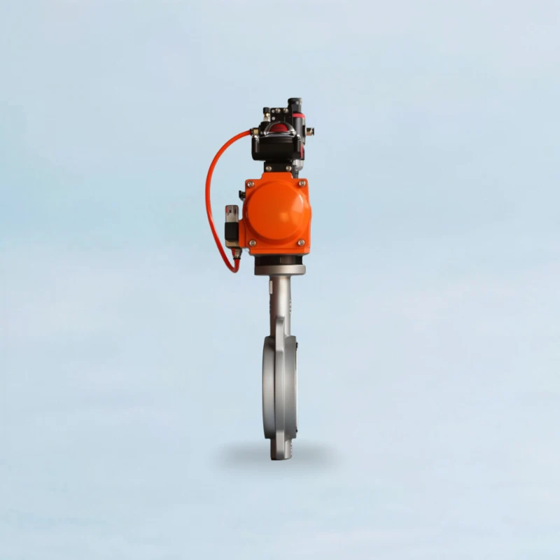 Stainless Steel Pneumatic Butterfly Valve