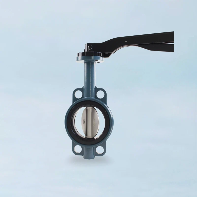 Heavy-Body™ Stainless Steel Wafer Type Butterfly Valve - Lever