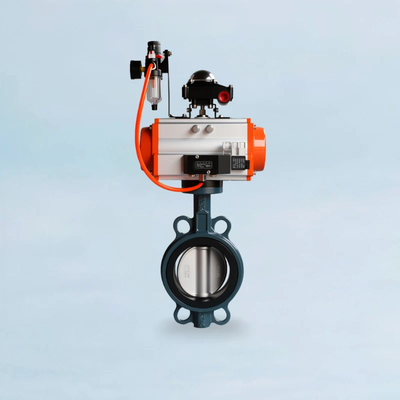Signet™ Carbon Steel Wafer Butterfly Valve - Pneumatic