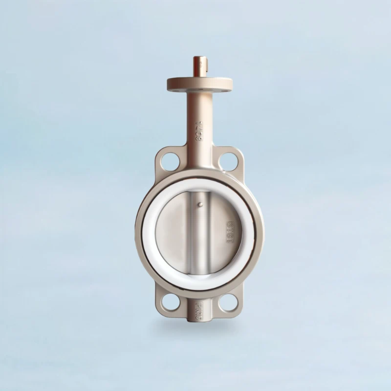 Heavy-Body™ Stainless Steel Wafer Type Butterfly Valve - Bare Shaft