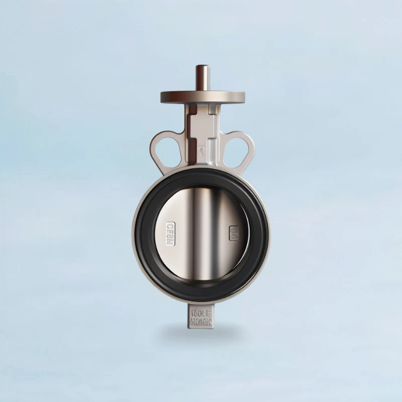 Modu-Seal™ Stainless Steel Wafer Type Butterfly Valve - Bare Shaft