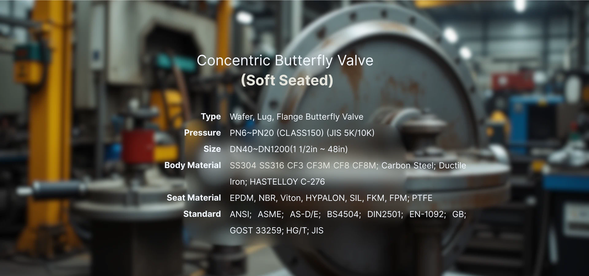 Concentric Butterfly Valves