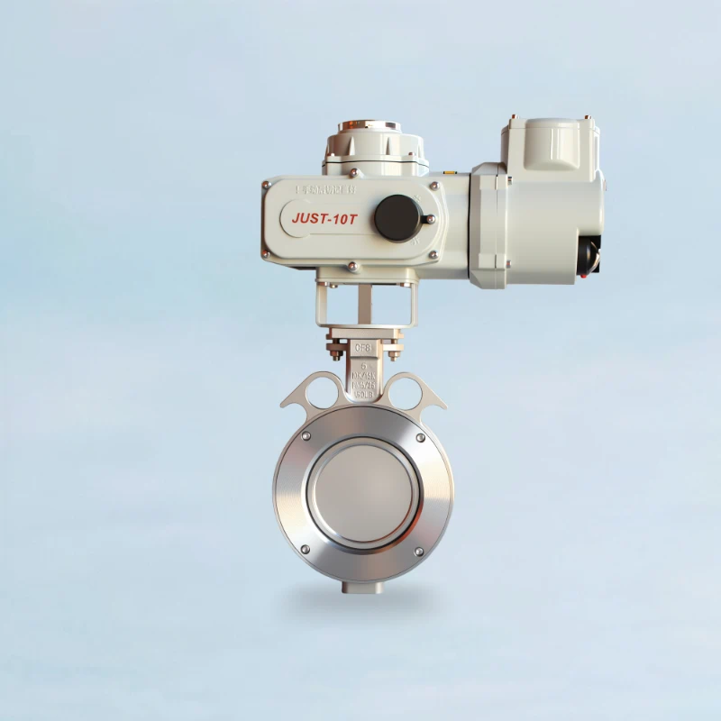 SS High Performance Wafer Butterfly Valve - Electric