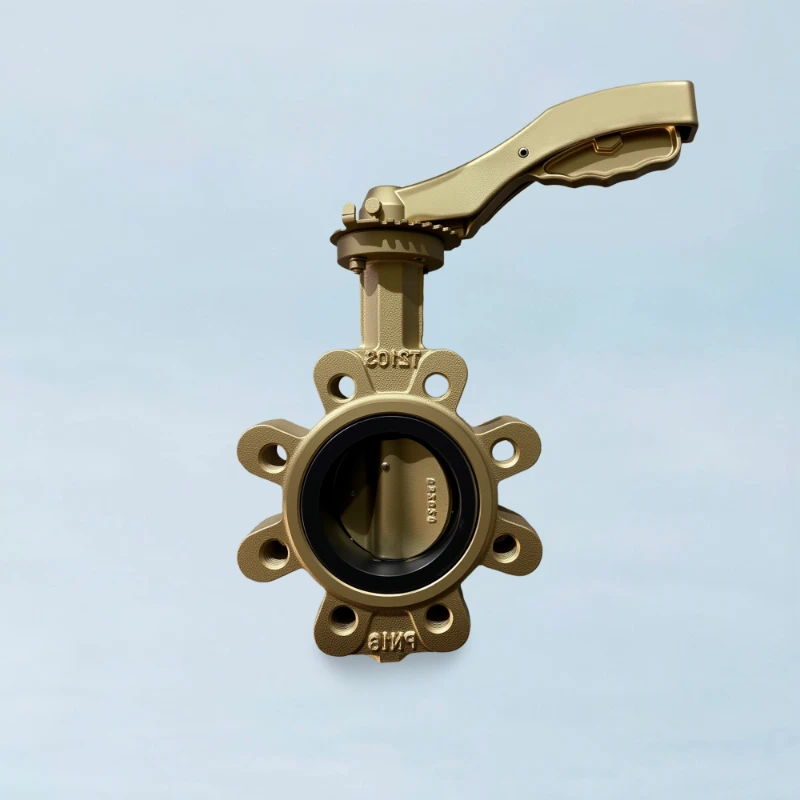 Aluminum Bronze Lug Butterfly Valve - Lever