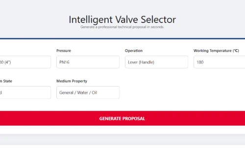 News - Intelligent Valve Selector Launch
