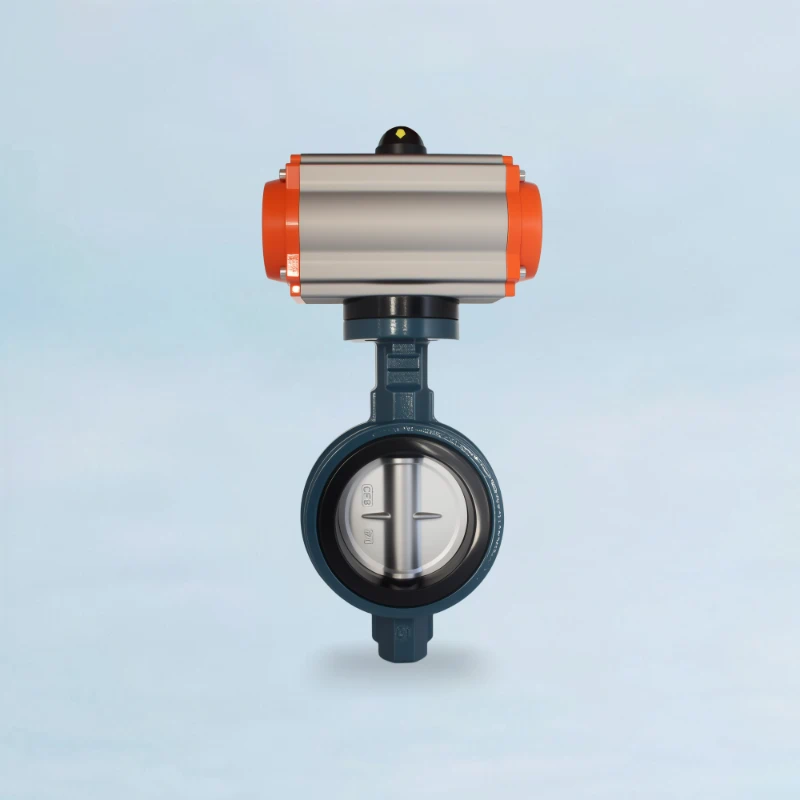 HP25 Series Ductile Iron Wafer Butterfly Valve - Pneumatic