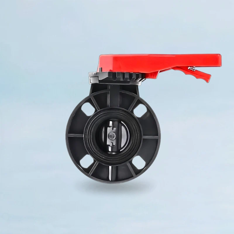 Plastic Flange Butterfly Valve - Lever