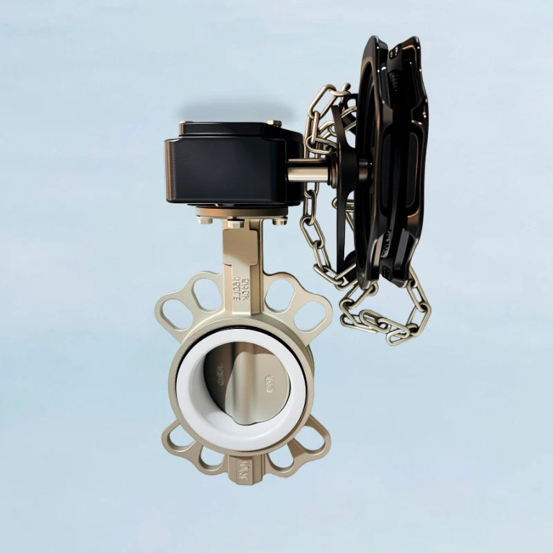 Chain Operated Butterfly Valve - Wafer Type