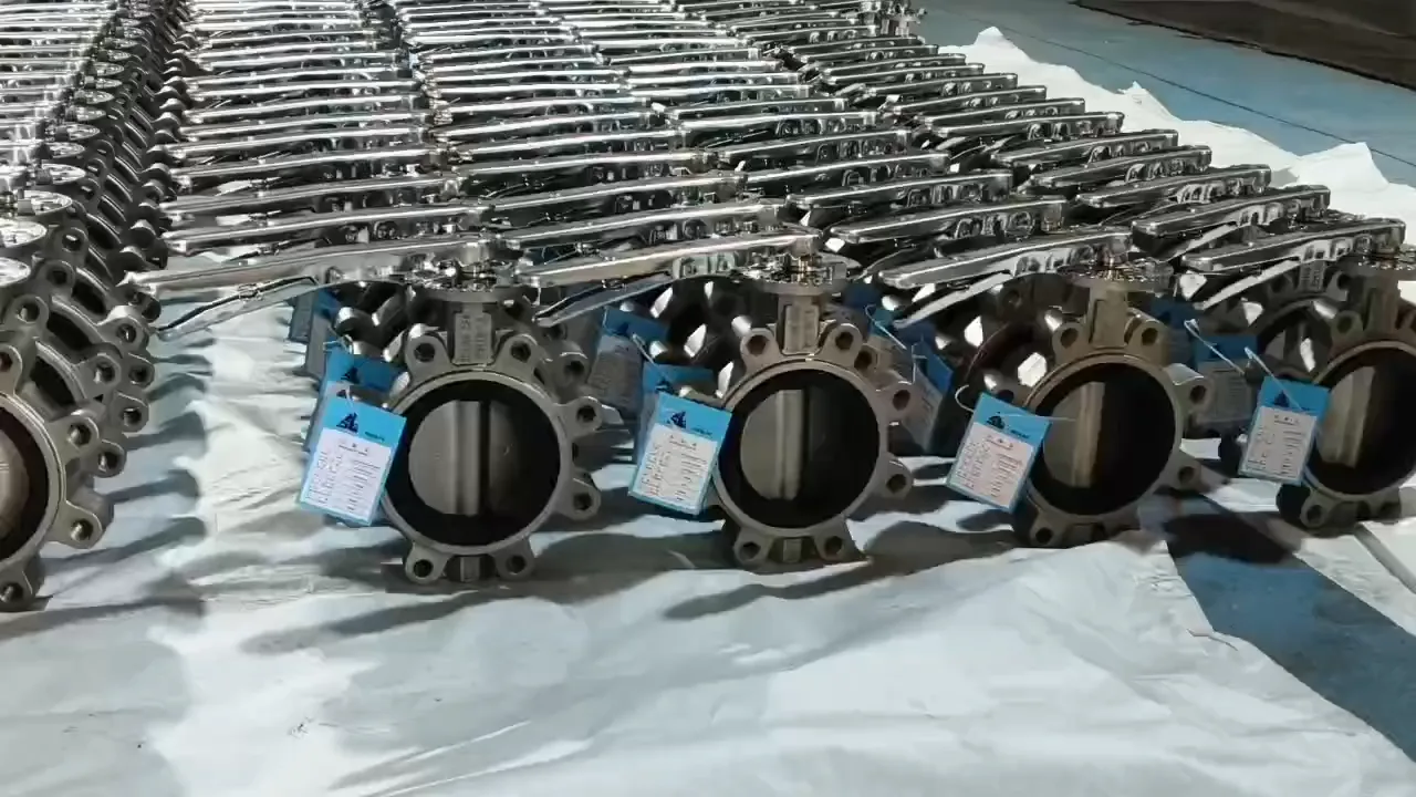 Lugged and Tapped Butterfly Valve