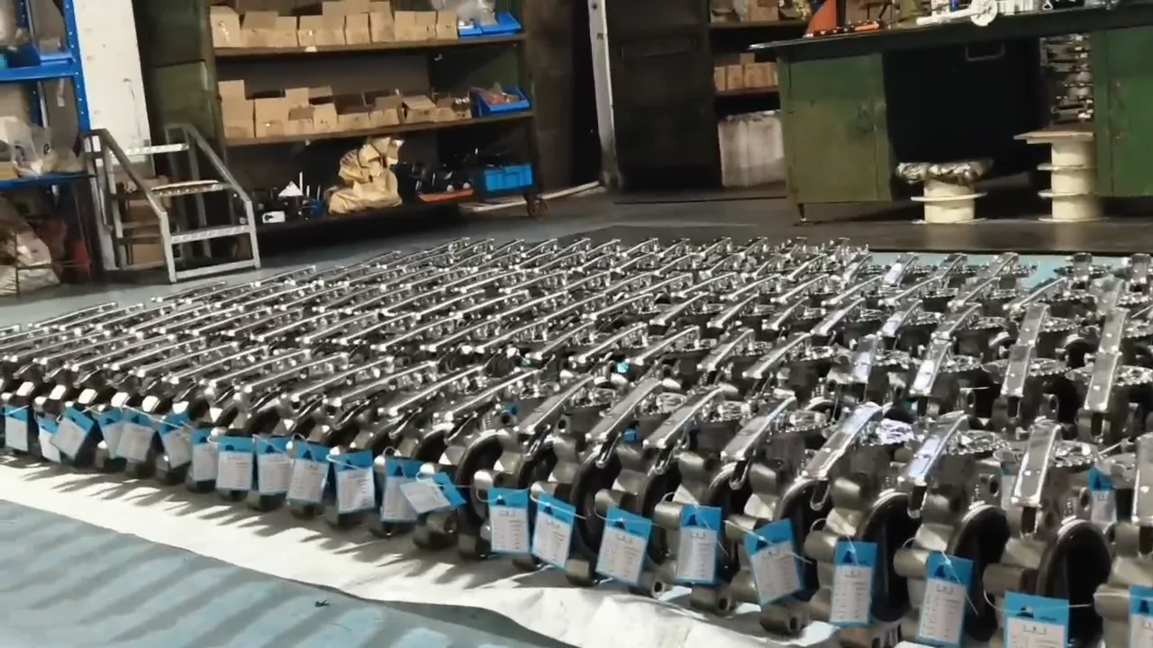 Lugged and Tapped Butterfly Valve