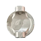 Pinless Double Offset Valve Disc